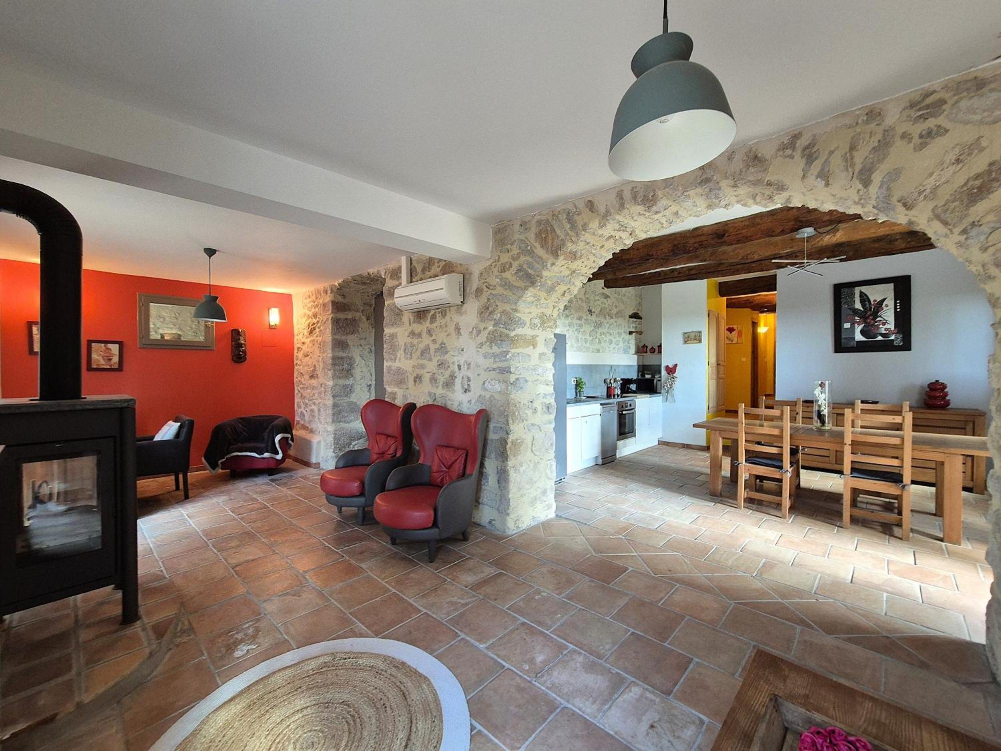 La Bastide De Peyremale, Gites En Cevennes, Piscine, Tennis Bagard Bagian luar foto